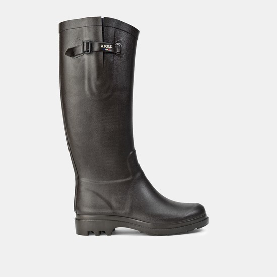 Aigle The Boyfriend Rain Boots Women Grey ZA-03519